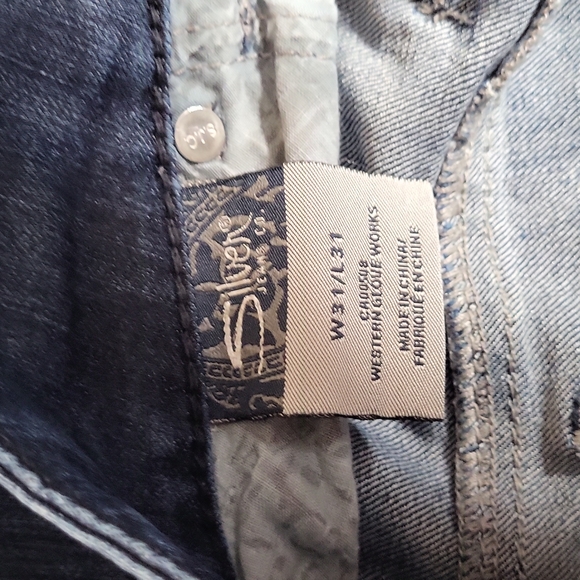 Silver women's suki jeans 31x31 - Picture 4 of 4